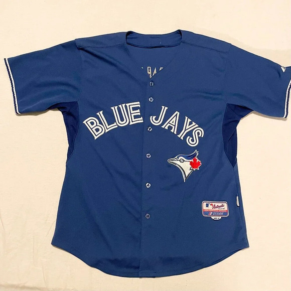 Brett Lawrie Toronto Blue  Jays Majestic Jersey Size 50 Missing Tag - Picture 1 of 16
